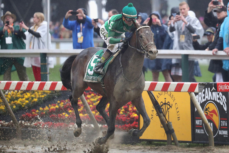 Illustration for article titled The Preakness Was A Foggy, Muddy, Wonderful Mess